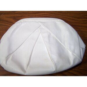 Vintage Handbag Clutch Y2K Purse White Crossbody Valerie Stevens